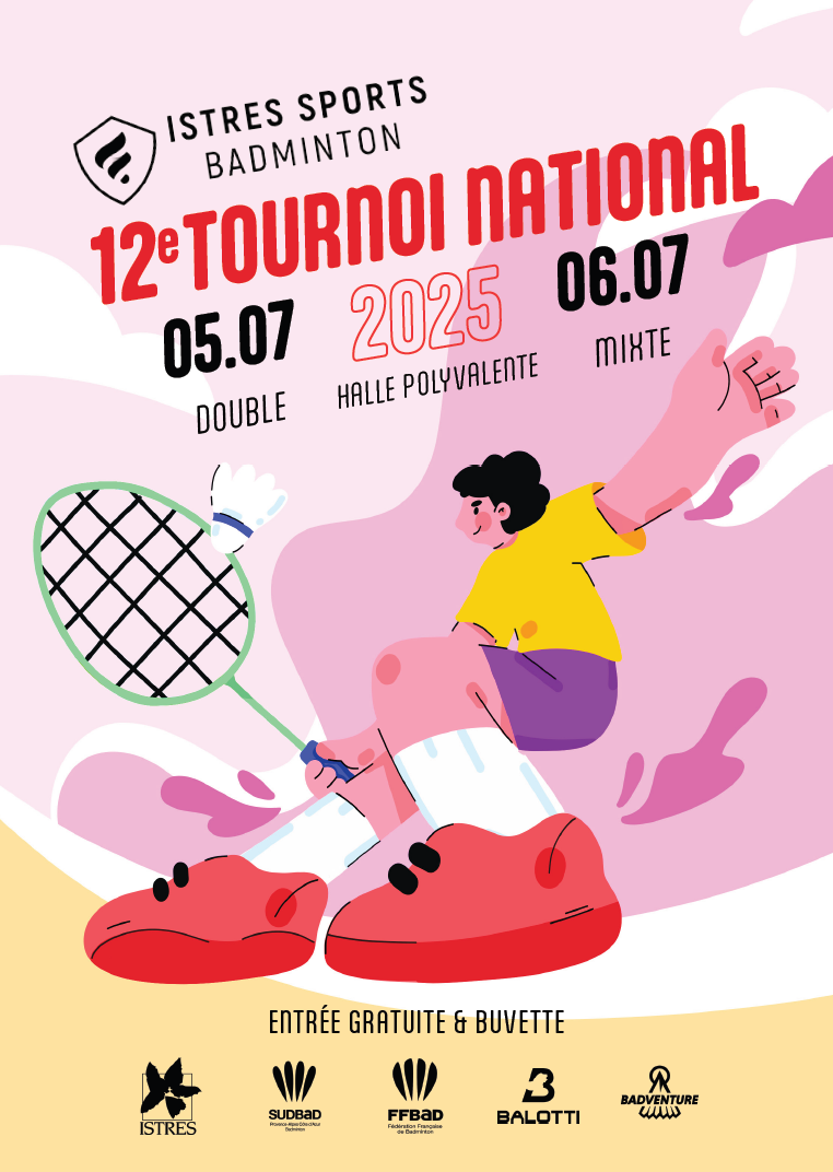 12ème TOURNOI NATIONAL d’ISTRES, SAMEDI 5 et DIMANCHE 6 JUILLET  !